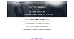 Desktop Screenshot of newcamjobs.com